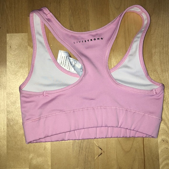 baby pink nike sports bra